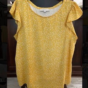 Loft Mixed media top